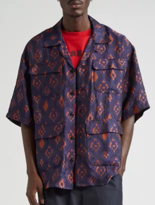 Jacquard Camp Shirt