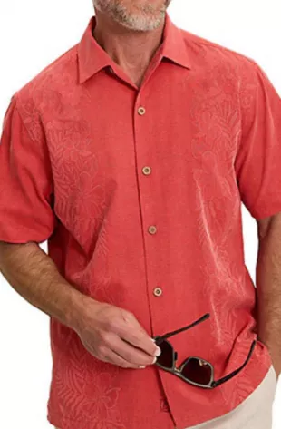 Big & Tall Kona Border Short Sleeve Woven Shirt
