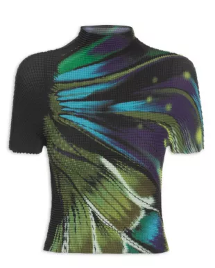 Women's Pixel Butterfly Blouse