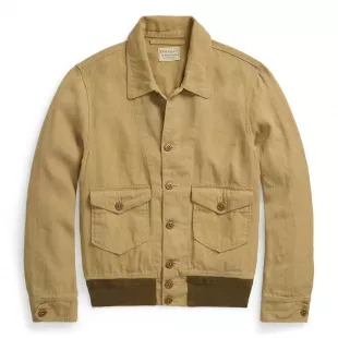 Linen Cotton Canvas Jacket