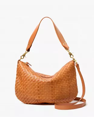 Woven Messenger Bag