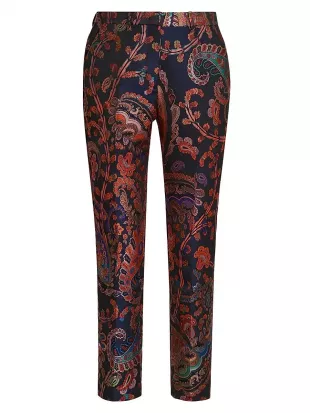 Bristol Paisley Brocade Trousers