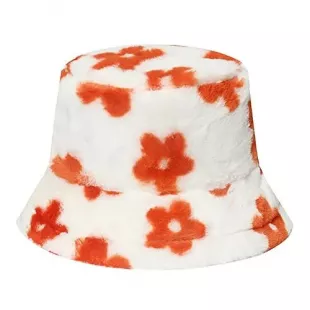 Cute Winter Faux Fur Bucket Hat