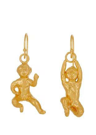 Remus and Romulus Drop Earrings