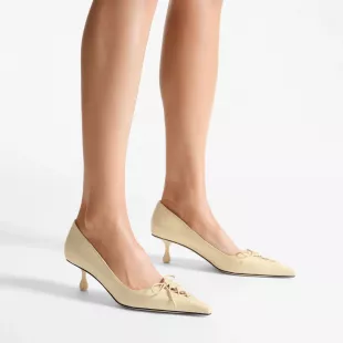 Scarlett 50 Printed Leather Pumps