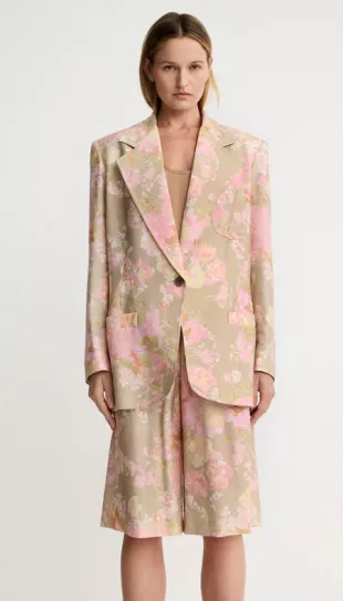 Notched Lapel Blazer