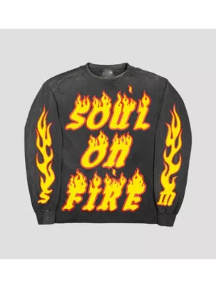 Euphoria S03 Jeff Wahlberg Soul On Fire Printed T-Shirt