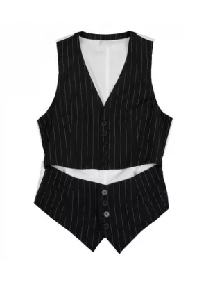 The Devil Wears Prada 2 Anne Hathaway Pinstripe Vest