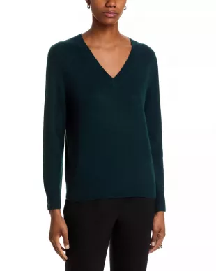 Cashmere V Neck Sweater