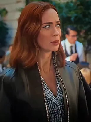 The Devil Wears Prada 2 Emily Blunt Capelet Jacket
