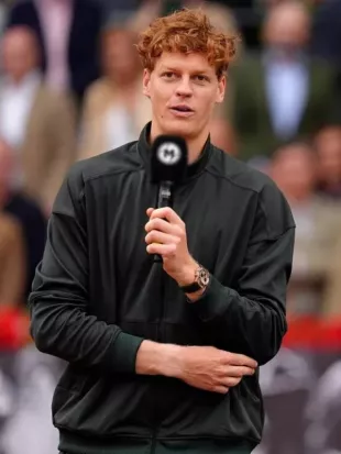 Mutua Madrid Open 2026 Jannik Sinner Black Jacket