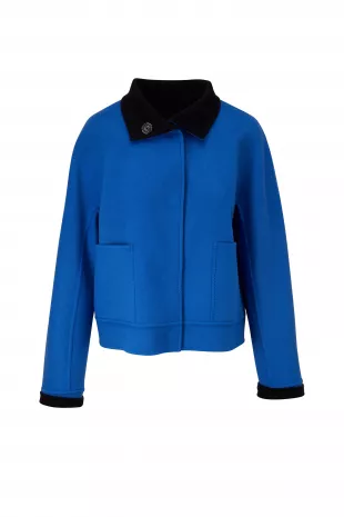 Simone Reversible Wool & Cashmere Coat