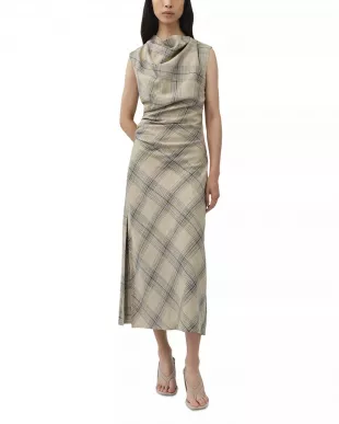 Burke Draped Midi Dress