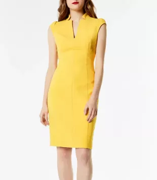 Tailored Pencil Dress