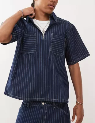 Denim Boxy Shirt