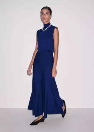 Me + Em 2-in-1 Knit Maxi Dress worn by Jenna Bush Hager as seen in Today  with Jenna & Sheinelle on May 6, 2026 | Spotern