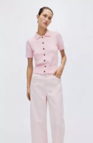 Short-Sleeved Cardigan