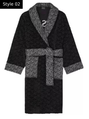 Black Versace Robe