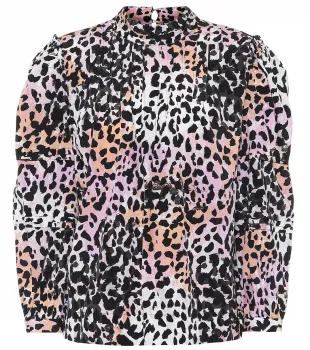 Lety Cheetah Blouse