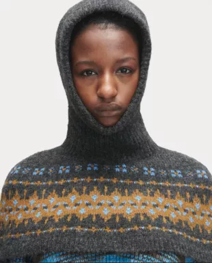 Corey Balaclava Capelet