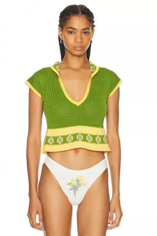 Wellfleet Jacquard Top