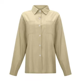Women Blouses Autumn Winter Solid Color