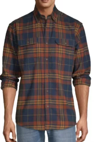 Men's Long Sleeve Super Soft Flannel Shirt