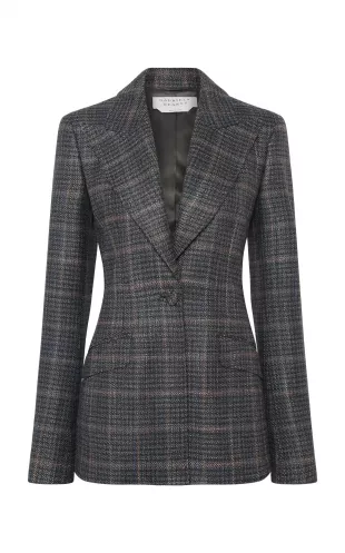 Leiva Blazer in Charcoal