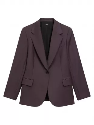 Lynnia Slim Fit Wool Blazer