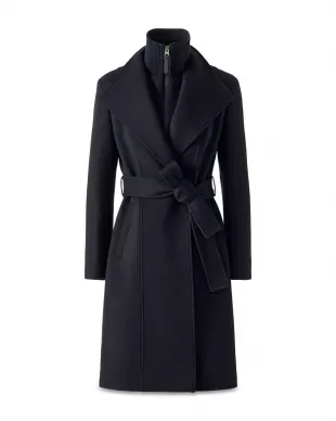 Norita Belted Double Face Wool Coat