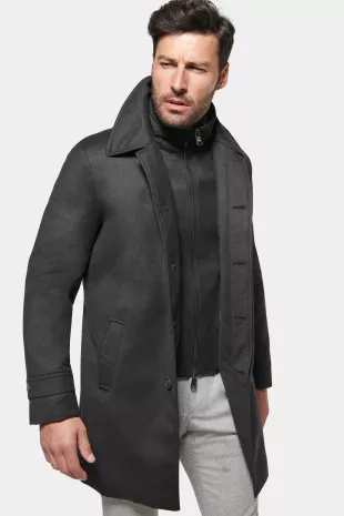 Wool Euro Wool Silk Coat