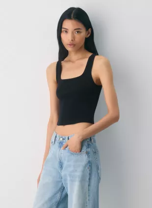 HomeStretch™ Rib Frequency Waist Tank
