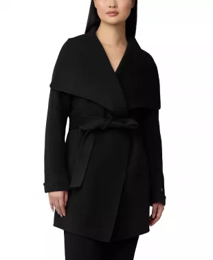 Women's Bridgette N Straight Fit Double Face Wool Coat