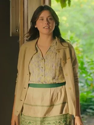 The House of the Spirits S01 Nicole Wallace Beige Shirt Jacket