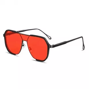 Retro Oversized Square Aviator Sunglasses