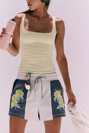 Movement In the Ring Drawstring Shorts