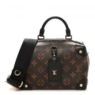 Monogram Petite Malle Souple Black