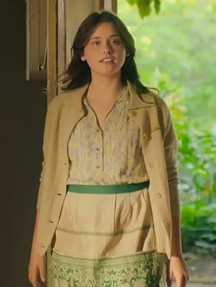 The House of the Spirits 2026 Nicole Wallace Beige Shirt Jacket