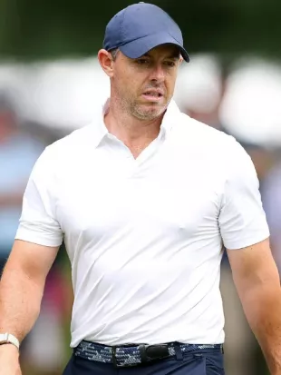 Rory McIlroy Truist Championship 2026 White Polo Shirt