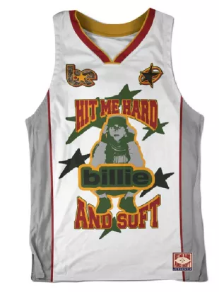 Billie Eilish Camo Blohsh Basketball Jersey