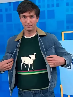 The Today Show 2026 Nicholas Braun Lamb Sweater