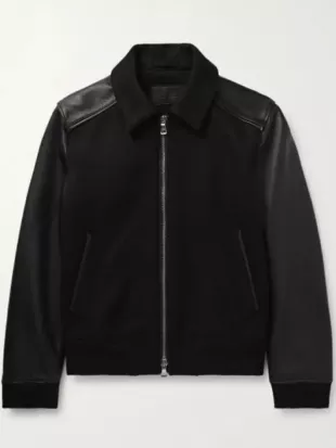 Law and Order SVU S27 Ice-T Black Varsity Jacket