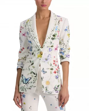 Breann Print Blazer