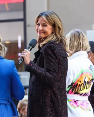 Savannah Guthrie 2026 Today Show Citi Concert Series Coat