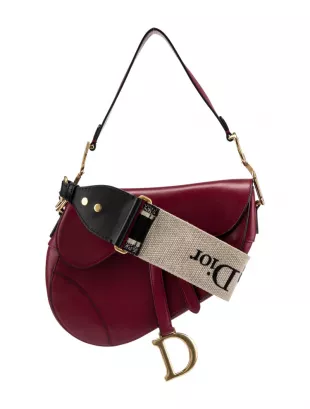 Leather Saddle Bag
