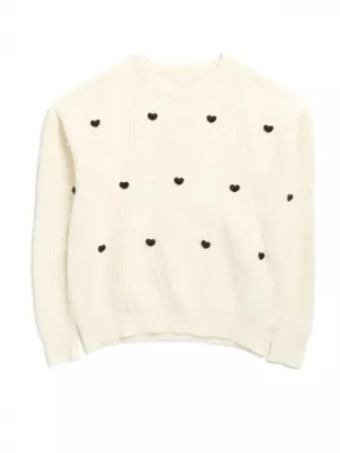 Ghosts US S05 Rose McIver Black Hearts Sweater