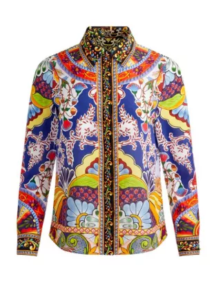 Days of Our Lives Cherie Jimenez Silk Blouse