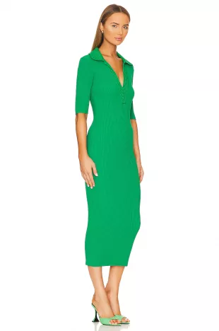 Adrian Dress in Clover