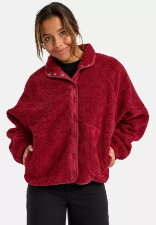Travel The World Fleece Red