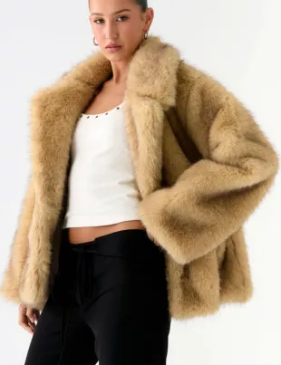 Milika Faux Fur Coat